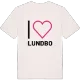 Jag älskar Lundbo t-shirt stort tryck