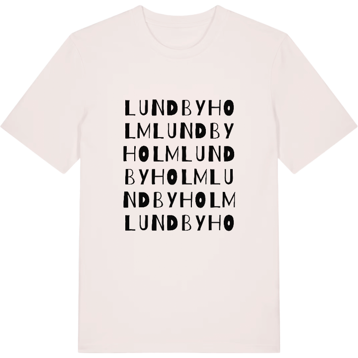 Lundbyholm ordlek t-shirt – t-shirt från PinShirt