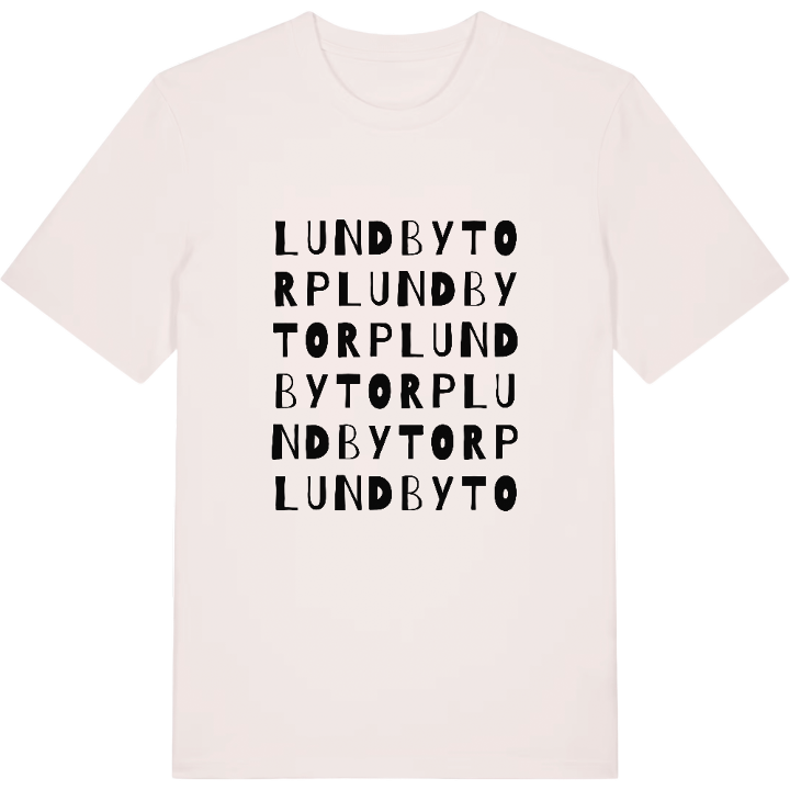 Lundbytorp ordlek t-shirt – t-shirt från PinShirt