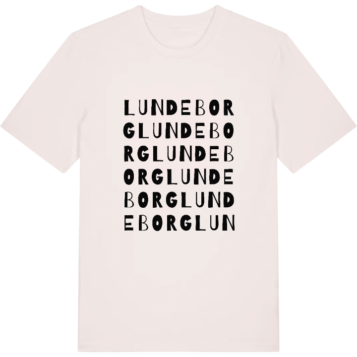 Lundeborg ordlek t-shirt – t-shirt från PinShirt