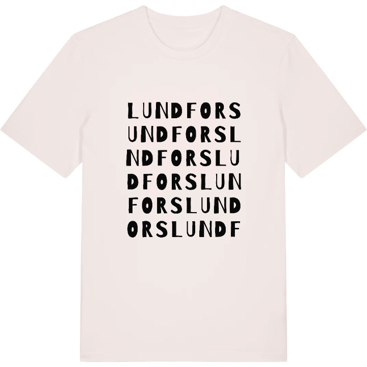 Lundfors ordlek t-shirt – t-shirt från PinShirt