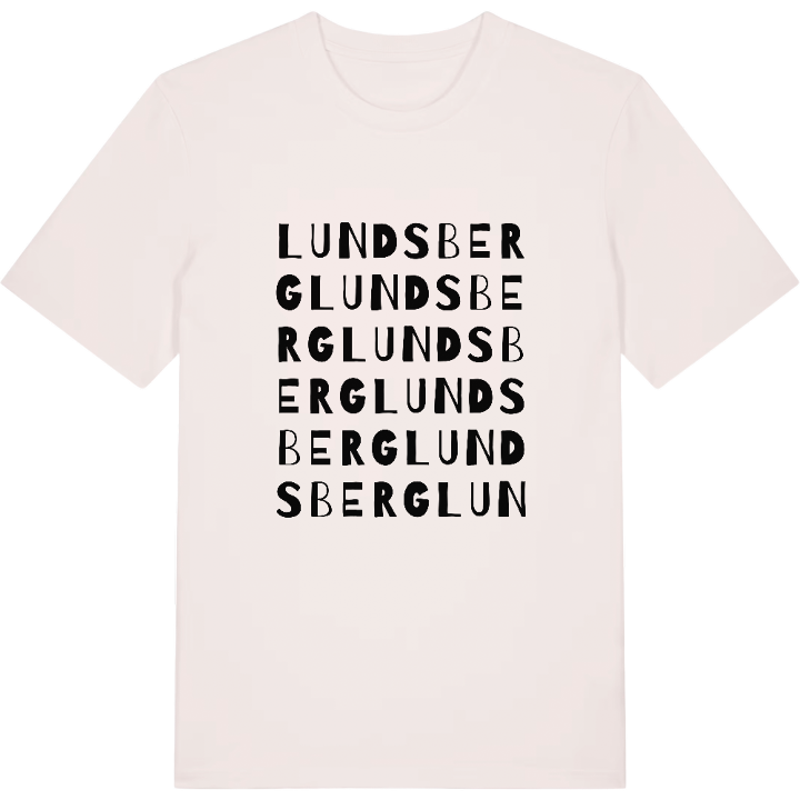 Lundsberg ordlek t-shirt – t-shirt från PinShirt