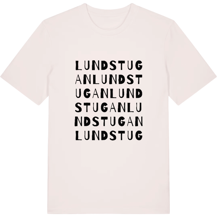 Lundstugan ordlek t-shirt – t-shirt från PinShirt