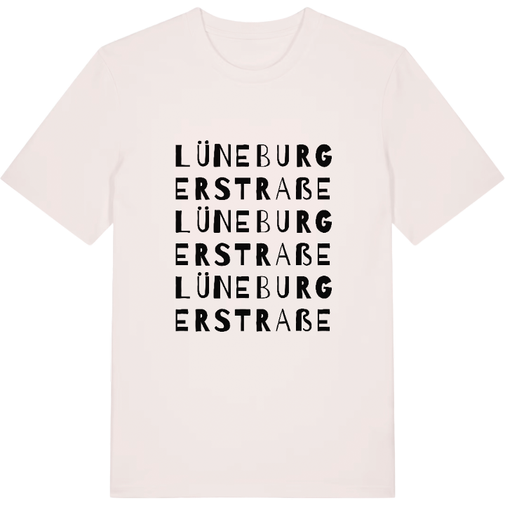 Lüneburger Straße ordlek t-shirt – t-shirt från PinShirt