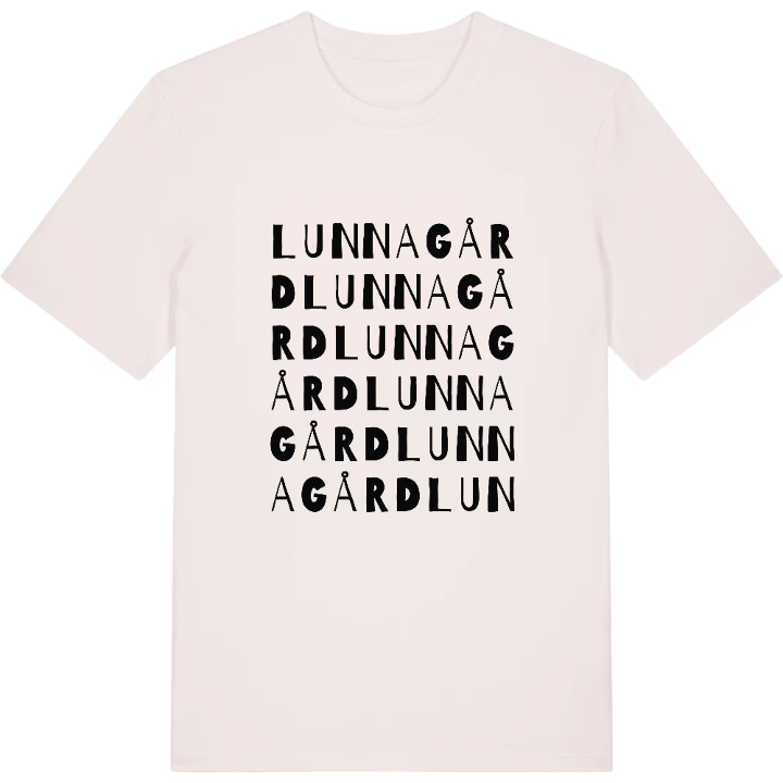 Lunnagård ordlek t-shirt – t-shirt från PinShirt