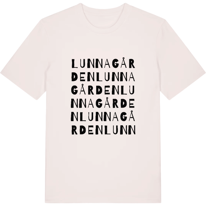Lunnagården ordlek t-shirt – t-shirt från PinShirt