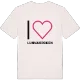 Jag älskar Lunnakroken t-shirt stort tryck