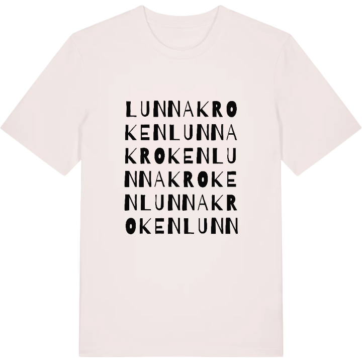 Lunnakroken ordlek t-shirt – t-shirt från PinShirt