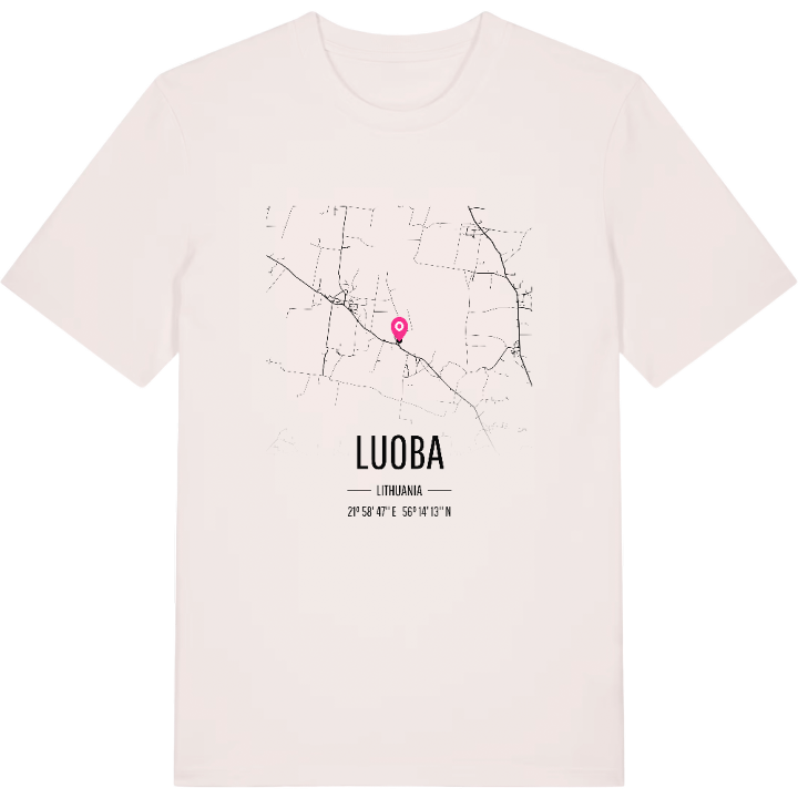 Luoba karta t-shirt – t-shirt från PinShirt