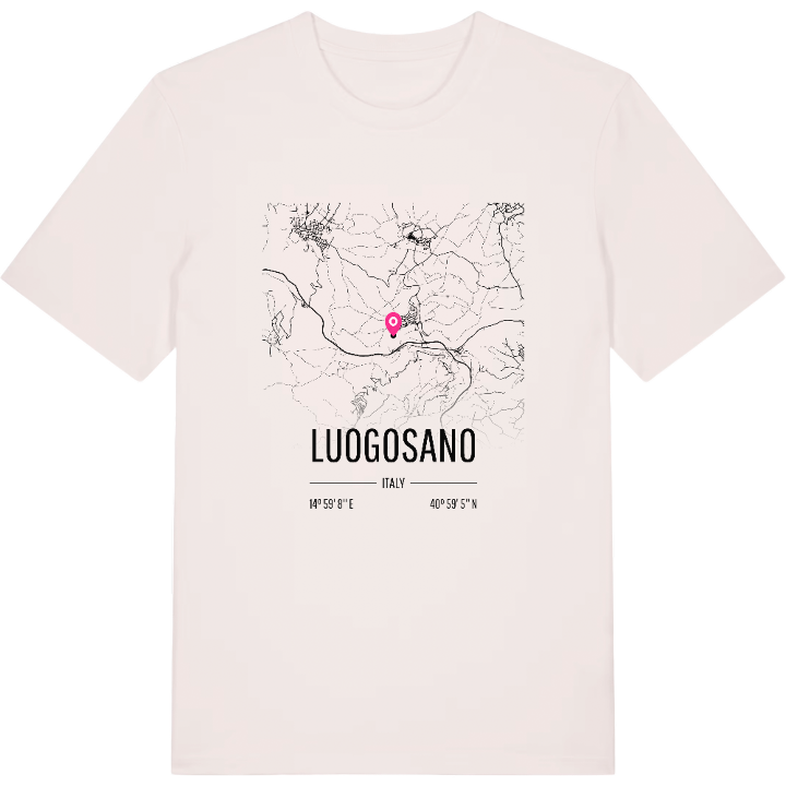 Luogosano karta t-shirt – t-shirt från PinShirt