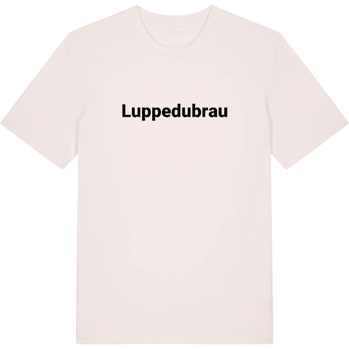 Luppedubrau fetstil t-shirt – t-shirt från PinShirt