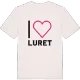 Jag älskar Luret t-shirt stort tryck
