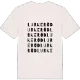 Lurkeröd ordlek t-shirt