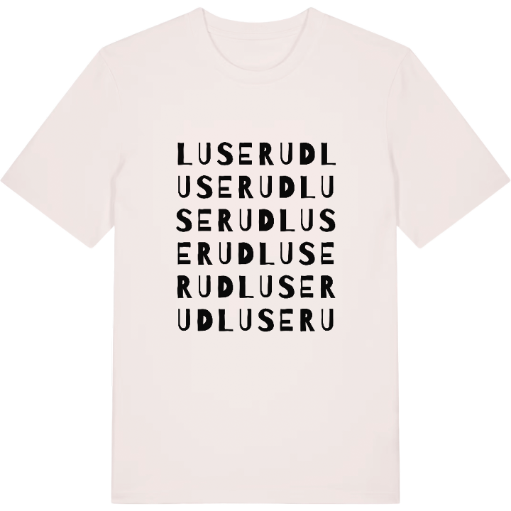 Luserud ordlek t-shirt – t-shirt från PinShirt
