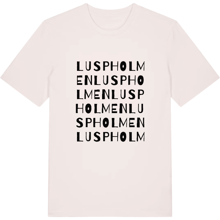 Luspholmen ordlek t-shirt – t-shirt från PinShirt