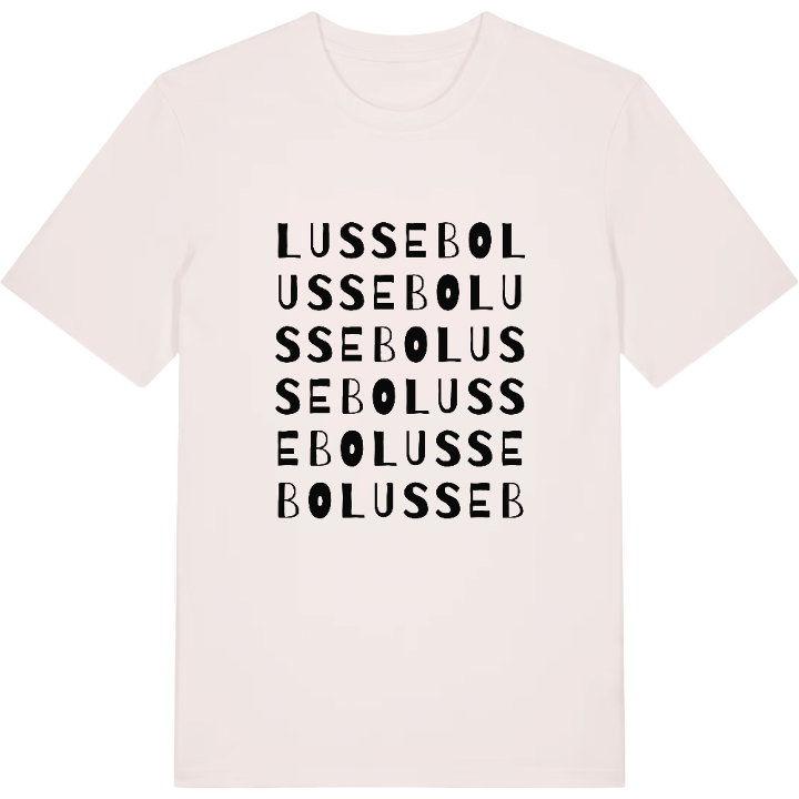 Lussebo ordlek t-shirt – t-shirt från PinShirt