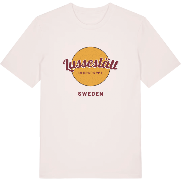 Lusseslätt cirkel t-shirt – t-shirt från PinShirt