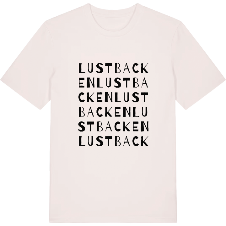Lustbacken ordlek t-shirt – t-shirt från PinShirt