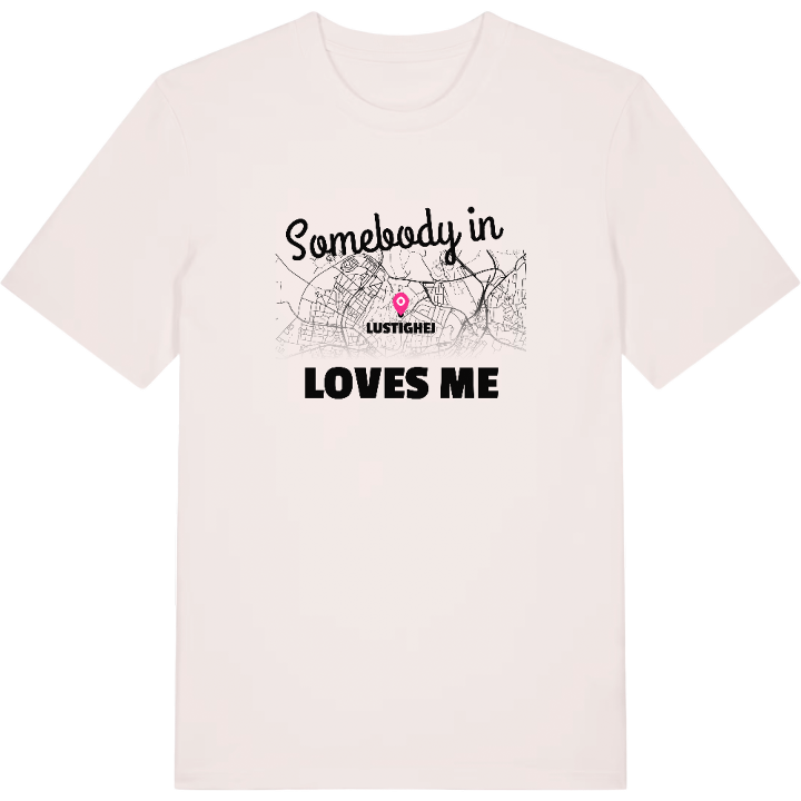 Någon i Lustighej älskar mig t-shirt – t-shirt från PinShirt