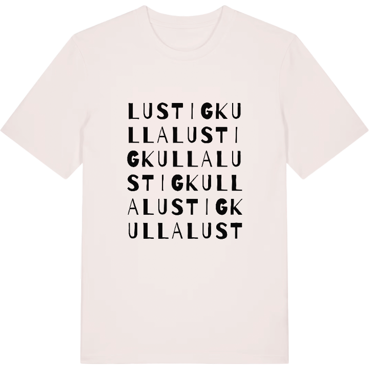 Lustigkulla ordlek t-shirt – t-shirt från PinShirt