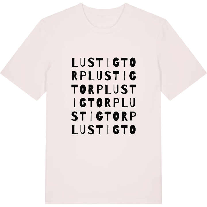 Lustigtorp ordlek t-shirt – t-shirt från PinShirt