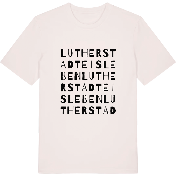 Lutherstadt Eisleben ordlek t-shirt – t-shirt från PinShirt