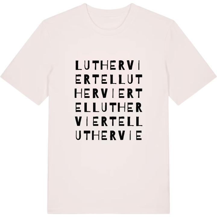 Lutherviertel ordlek t-shirt – t-shirt från PinShirt