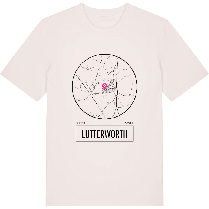Lutterworth t-shirt – t-shirt från PinShirt