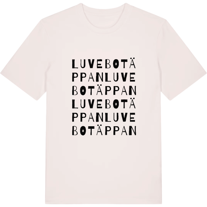 Luvebotäppan ordlek t-shirt – t-shirt från PinShirt
