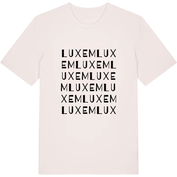 Luxem ordlek t-shirt – t-shirt från PinShirt