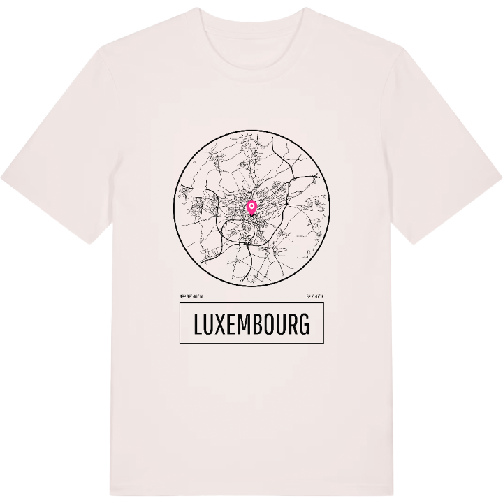 Luxembourg t-shirt – t-shirt från PinShirt