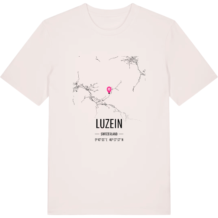 Luzein karta t-shirt – t-shirt från PinShirt