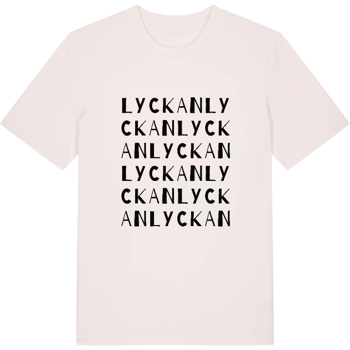 Lyckan ordlek t-shirt – t-shirt från PinShirt