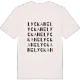 Lyckane ordlek t-shirt