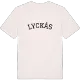 Lyckås böjd t-shirt