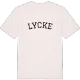 Lycke böjd t-shirt