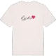 Lycke hjärta t-shirt