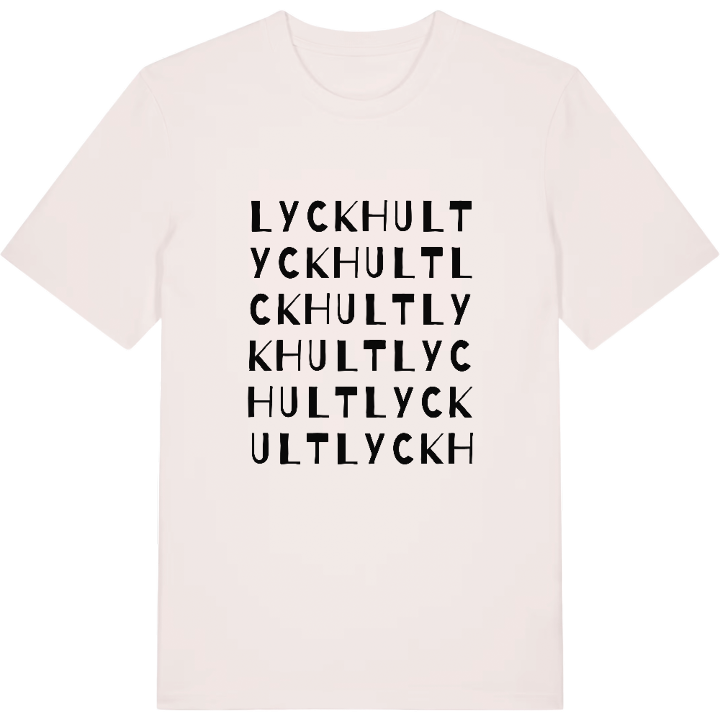 Lyckhult ordlek t-shirt – t-shirt från PinShirt