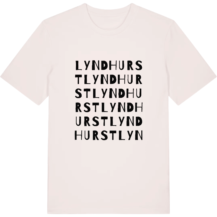 Lyndhurst ordlek t-shirt – t-shirt från PinShirt