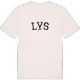 Lys böjd t-shirt