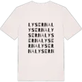 Lyserna ordlek t-shirt