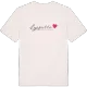 Lysfalla hjärta t-shirt