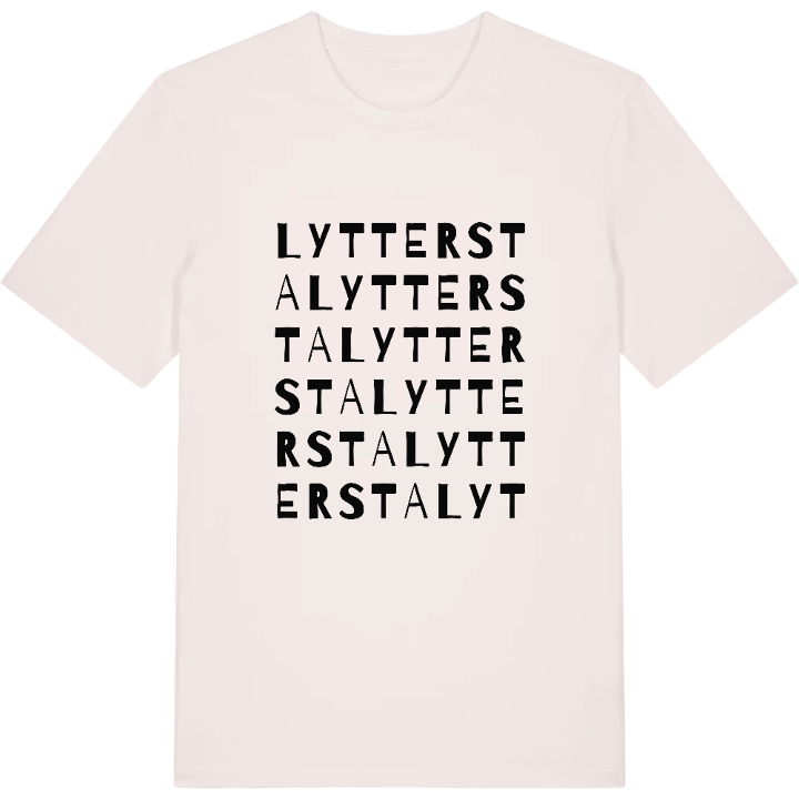 Lyttersta ordlek t-shirt – t-shirt från PinShirt