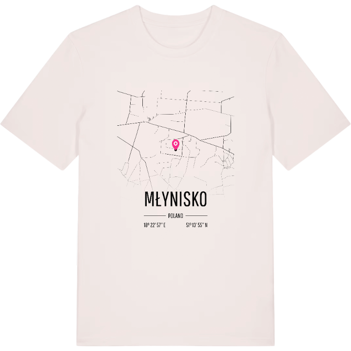 Młynisko karta t-shirt – t-shirt från PinShirt