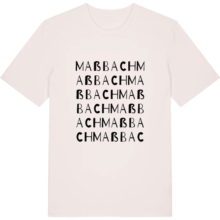 Maßbach ordlek t-shirt – t-shirt från PinShirt