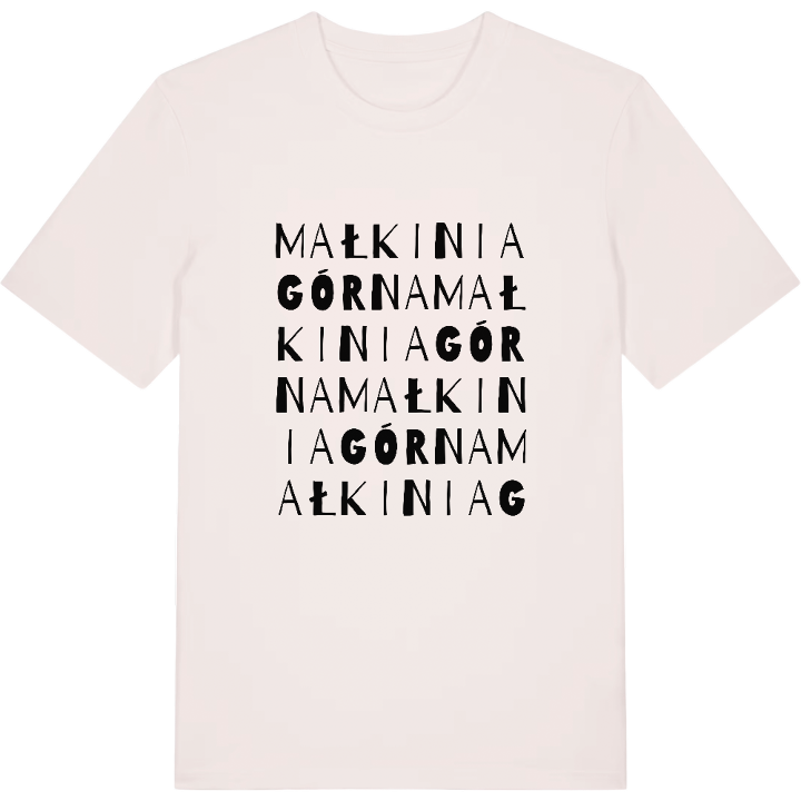 Małkinia Górna ordlek t-shirt – t-shirt från PinShirt