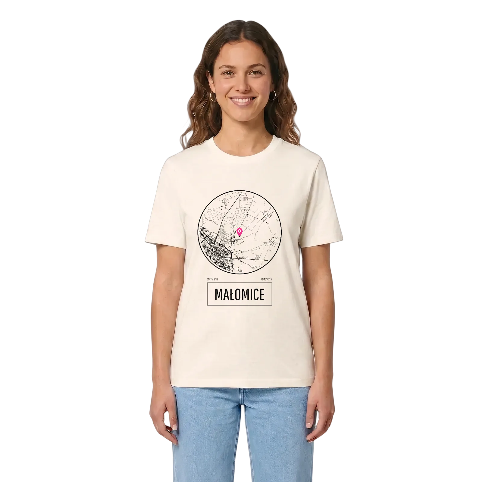 Małomice t-shirt – Vintage White, i miljö