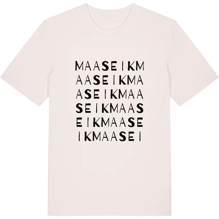 Maaseik ordlek t-shirt – t-shirt från PinShirt