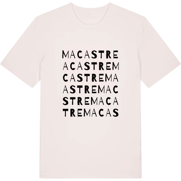 Macastre ordlek t-shirt – t-shirt från PinShirt