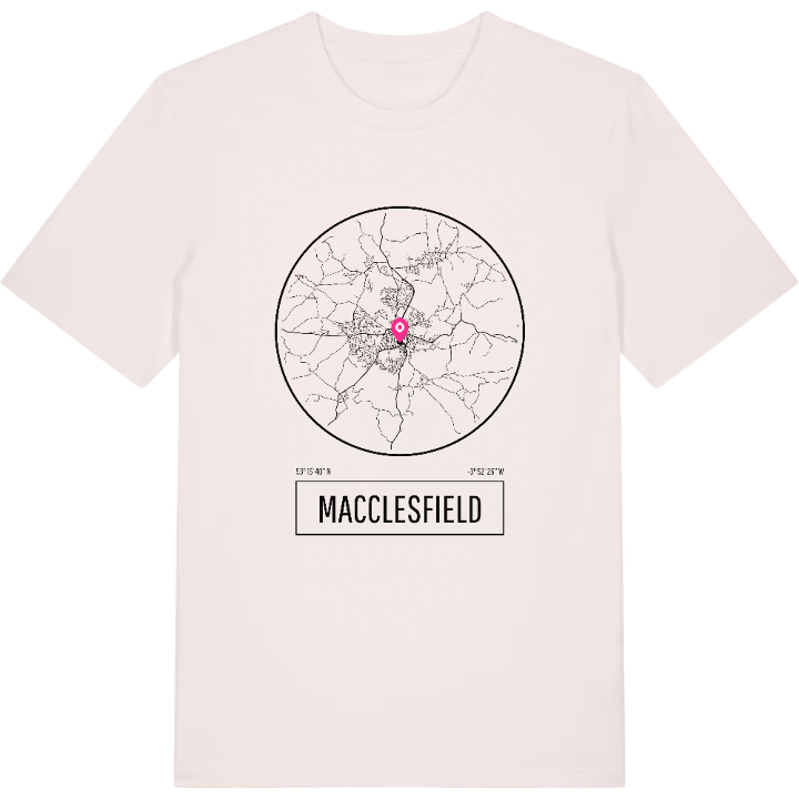 Macclesfield t-shirt – t-shirt från PinShirt